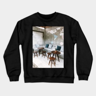 The absence of time does not make us sad Crewneck Sweatshirt